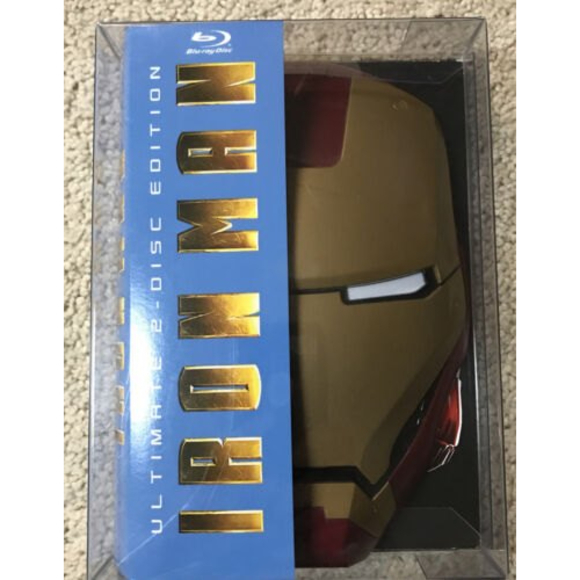 Iron Man Mask Case (Blu-ray 2008) Target Exclusive *Like New*